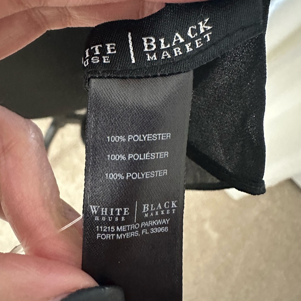 NWT WHBM Wrap with black embellishments. - Picture 3 of 5